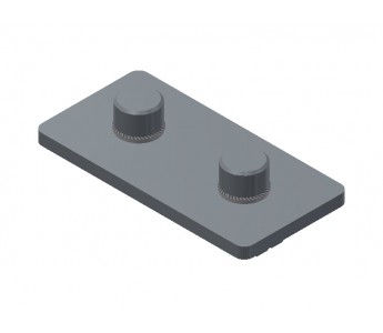 EVG 25/50 X Straight Connector Plate