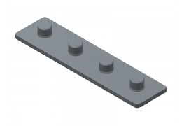EVG 25/100 X Straight Connector Plate