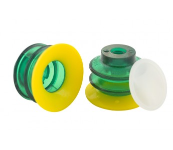 Suction cup BX52P Polyurethane 30/60 2.5 Bellows, with filter