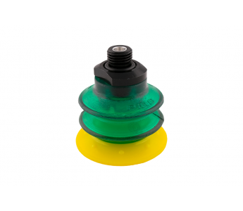  Suction cup BX75P Polyurethane 30/60 2.5 Bellows with filter, G3/8" male - 1/8" NPSF female