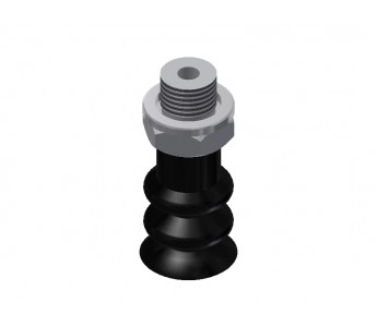 VS 3-15-N8 2.5 Bellows Vacuum Cup / Suction Cup