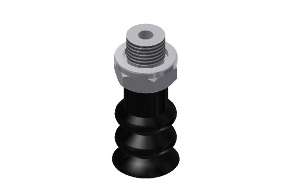 VS 3-15-N8 2.5 Bellows Vacuum Cup / Suction Cup