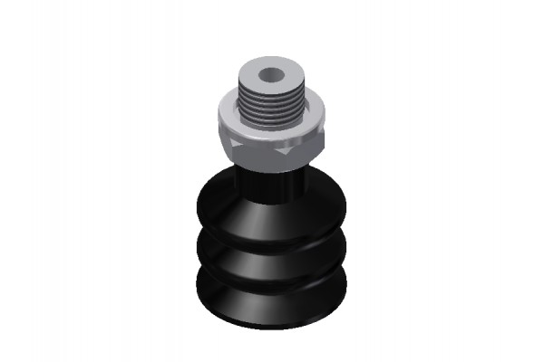 VS 3-20-N8 2.5 Bellows Vacuum Cup / Suction Cup