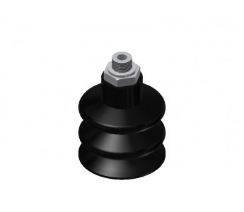 VS 3-40-N8 2.5 Bellows Vacuum Cup / Suction Cup