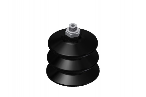 VS 3-60-N8 2.5 Bellows Vacuum Cup / Suction Cup