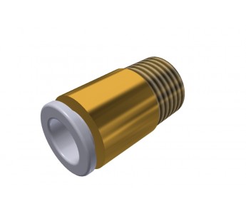 S08-02S Internal Hex Male Connector