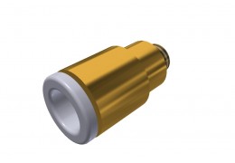 S06-M5 Internal Hex Male Connector
