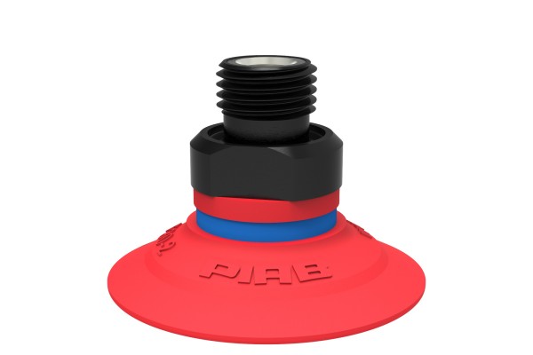 Suction cup F30-2 Silicone, G1/8" male, with mesh filter
