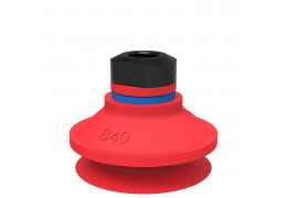 Suction cup B40 Silicone, 1/8" NPSF female, with mesh filter