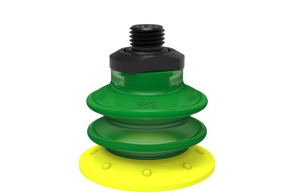  Suction cup BX52P Polyurethane 30/60 2.5 Bellows, G1/4" male, with mesh filter