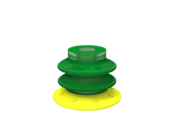  Suction cup BX35P Polyurethane 30/60 2.5 Bellows, with filter