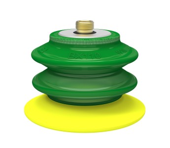  Suction cup BX110P Polyurethane 30/60 2.5 Bellows with filter, thread insert G3/8" male for Vacuum Gripper System (VGS)