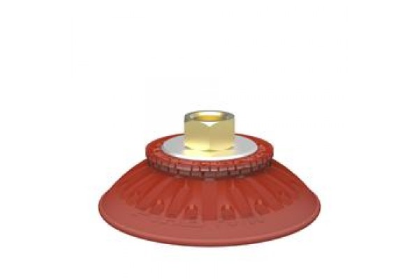 Suction cup FC100P Polyurethane 40, brass 3/8" NPSF female