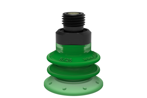 Suction cup BX25P Polyurethane 60 with filter, G1/8" male