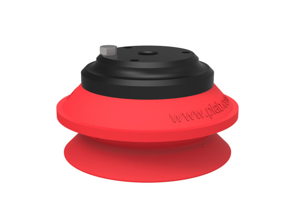 Suction cup B75 Silicone, 1/8" NPSF female Al, with mesh filter